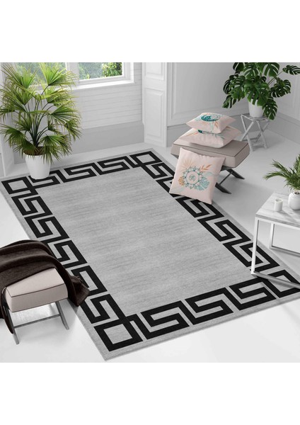 Kaymaz Taban Yıkanabilir Halı – Mutfak, Salon, Yatak Odası Için Modern Dijital Baskı Halı