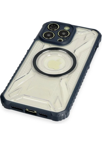 iPhone 14 Pro Kılıf Prag Magneticsafe Kapak - Lacivert fırsatları