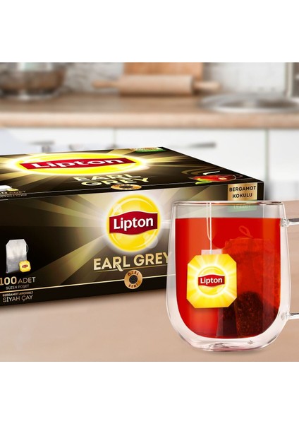 Earl Grey Bardak Poşet Çay 100'LÜ indirimleri