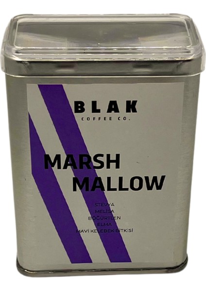 Marshmallow Elma ve Böğürtlen Aromalı Karışık Bitki Çayı