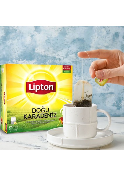 Doğu Karadeniz Demlik Poşet Çay 100'lü x 6 Adet