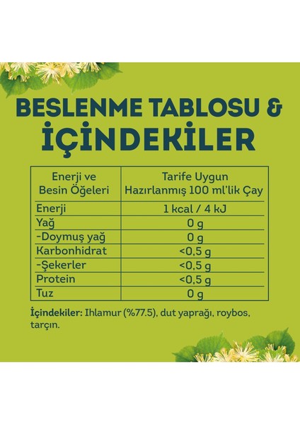 Bardak Poşet Bitki Çayı Ihlamur 20'li fiyatları