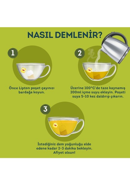 Bardak Poşet Bitki Çayı Ihlamur 20'li modelleri