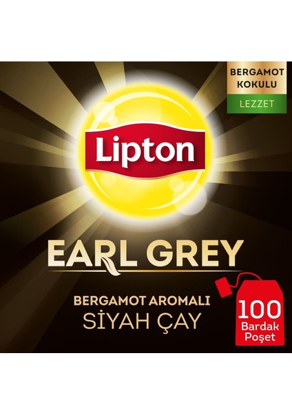 Earl Grey Bardak Poşet Çay 100 x 3'lü fiyatları