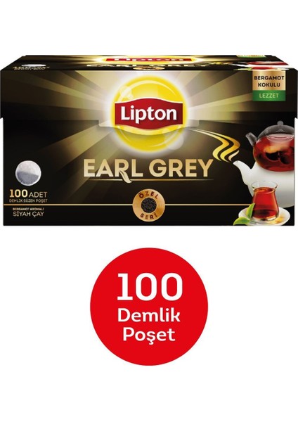 Earl Grey Demlik Poşet Çay 3.2gr 100lü