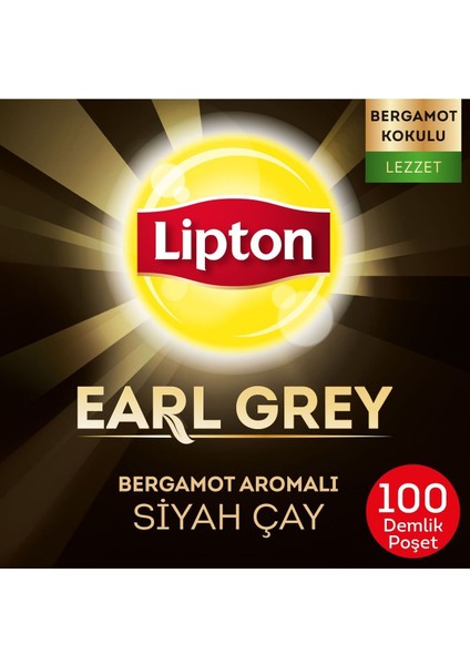 Earl Grey Demlik Poşet Çay 3 x 100'lü fiyatları