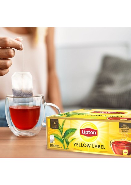 Yellow Label Bardak Poşet Çay 100lüx6 Adet