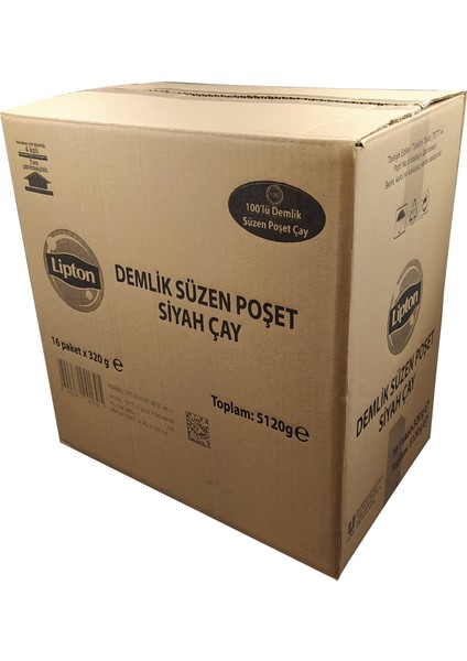 Yellow Label Demlik Poşet Çay 100'LÜ 1 Koli (16 Lı)
