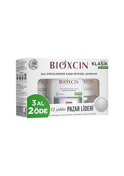 Genesis 3 Al 2 Öde Yağlı Saçlar Için Şampuan (3 x 300 Ml)