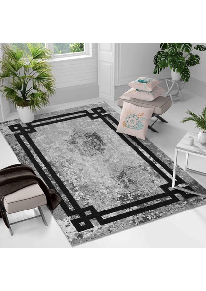 Kaymaz Taban Yıkanabilir Halı – Mutfak, Salon, Yatak Odası Için Modern Dijital Baskı Halı