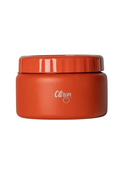Citro Vakumlu Paslamaz Çelik Yemek Termosu 250 ml - Brick 1286623