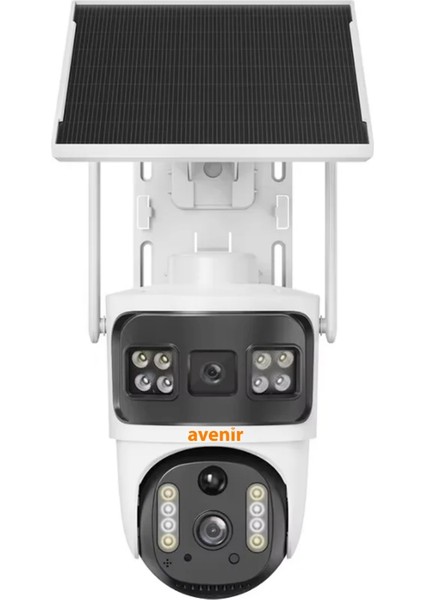 AV-S234 Aov 2 Kameralı 4mp Wifi Li Güvenlik Kamerası
