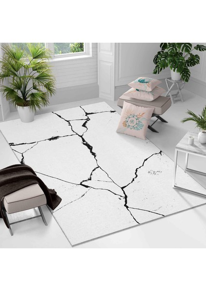 Kaymaz Taban Yıkanabilir Halı – Mutfak, Salon, Yatak Odası Için Modern Dijital Baskı Halı