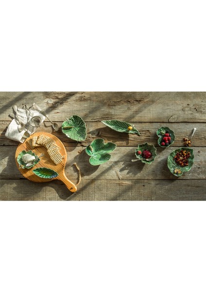 Bordallo Pinherio Cabbage Yeşil Seramik Çerezlik 21,5 cm fırsatları