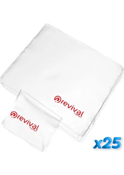 Gözlük Silme Bezi Microfiber A+ Kalite 25 Li