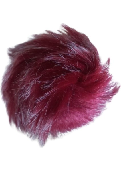 Şapka Ponponu Bordo
