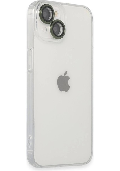 iPhone 14 Kılıf Luko Lens Silikon - Yeşil fiyatları
