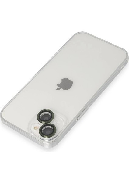 iPhone 14 Kılıf Luko Lens Silikon - Yeşil modelleri