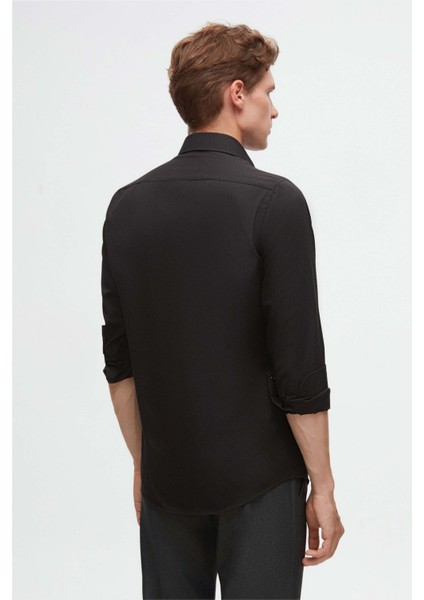 Ds Damat Slim Fit Gri Italyan Yaka Kolay Ütülenebilir 2'li Gömlek 2HF02ORTBN86 modelleri
