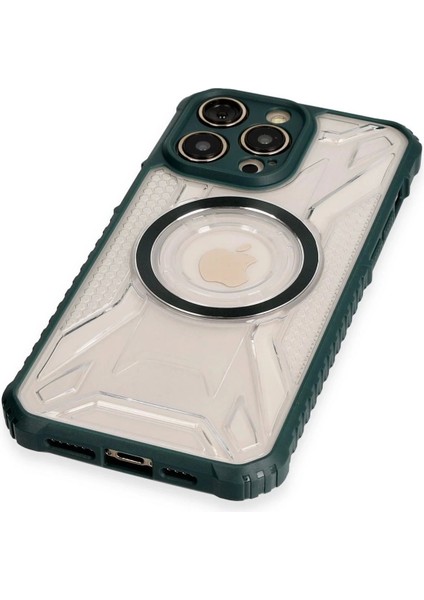iPhone 13 Pro Kılıf Prag Magneticsafe Kapak - Koyu Yeşil fiyatları