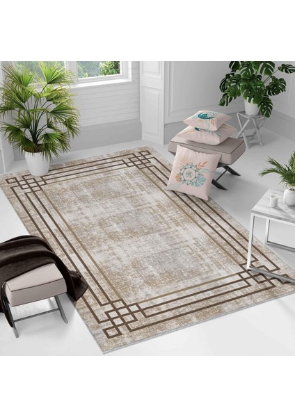 Kaymaz Taban Yıkanabilir Halı – Mutfak, Salon, Yatak Odası Için Modern Dijital Baskı Halı