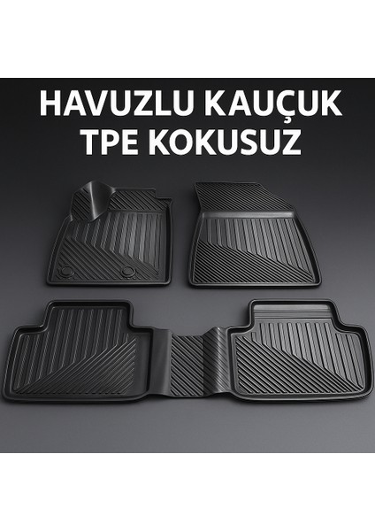 Renault Austral Uyumlu 3D Oto Paspas Havuzlu modelleri