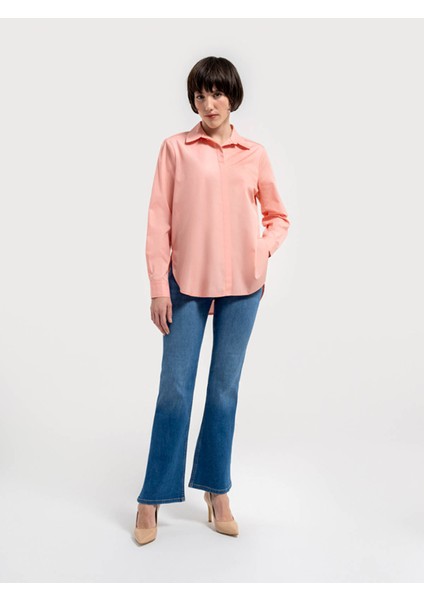 Pembe Kadın Gömlek LF2041855 fırsatları