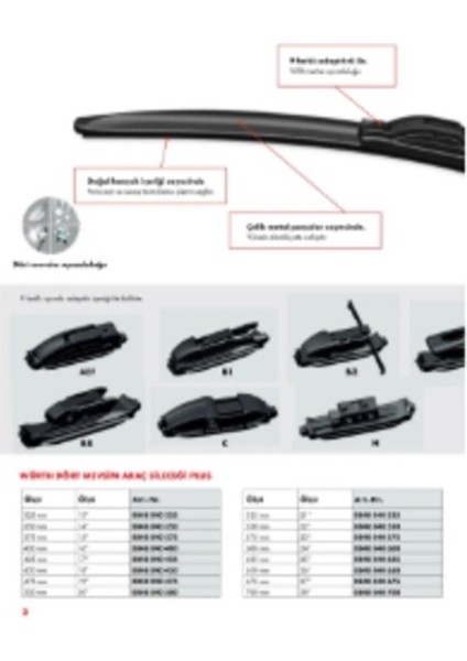 Vw Touran Silecek Takımı (2010- 2014) fırsatları