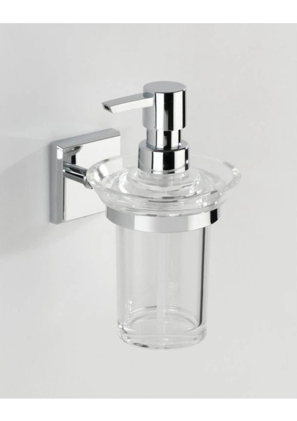 Duvara Monte Sıvı Sabunluk – Krom Kaplama | Şeffaf fiyatları