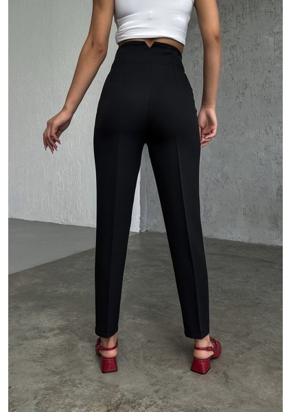 Yüksek Bel Pensli̇ Pantolon fiyatları