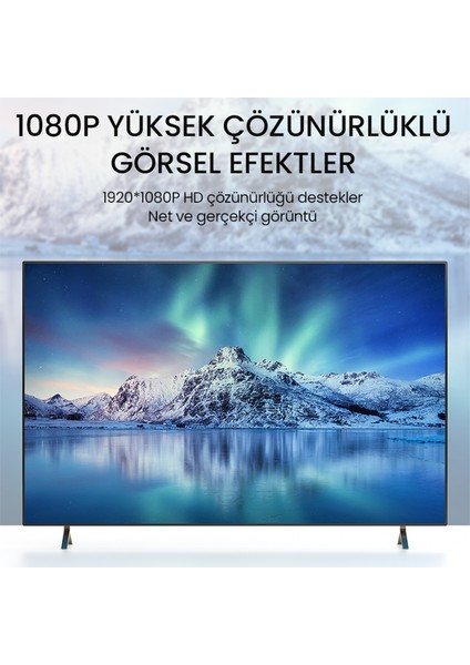 Type-C To VGA 1080P 60Hz Çevirici Dönüştürücü Kablo Adaptör fırsatları