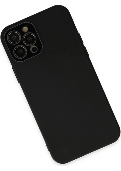 iPhone 12 Pro Max Kılıf Lansman Glass Kapak - Siyah fiyatları
