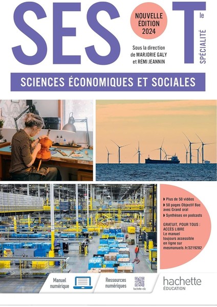 Sciences Économiques Et Sociales Ses Tle Spécialité edition 2024