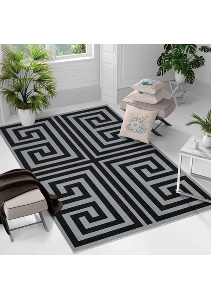 Kaymaz Taban Yıkanabilir Halı – Mutfak, Salon, Yatak Odası Için Modern Dijital Baskı Halı