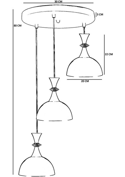 Akay 3 Lü Tepsili Beyaz Sarkıt modelleri