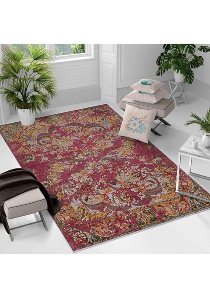 Kaymaz Taban Yıkanabilir Halı – Mutfak, Salon, Yatak Odası Için Modern Dijital Baskı Halı