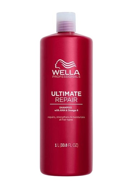 Ultimate Repair Leichtes Şampuan Für Geschädigtes Haar Wella Profesyonelleri 1000 ml