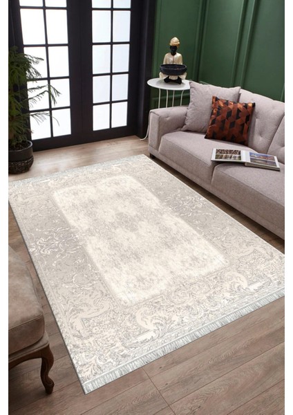 Kaymaz Tabanlı Halı Kolay Süpürülebilir Makinede Yıkanabilir Kilim Dot Tabanlı Salon Halısı 3077E modelleri