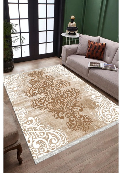 Özel Ölçü Halı Kaymaz Taban Halı Makinede Yıkanabilir Kilim Dot Tabanlı Salon Halısı 3099D modelleri