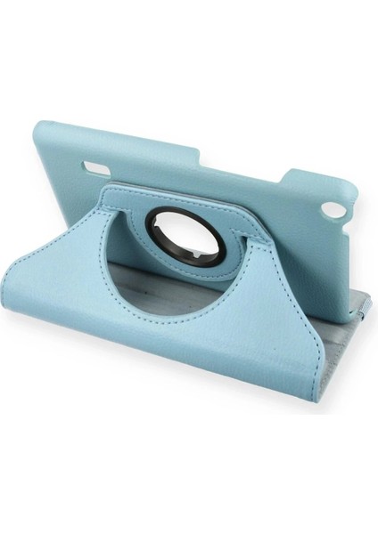Huawei Mediapad T3 7 Kılıf 360 Tablet Deri Kılıf - Turkuaz