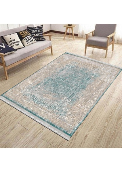 Eskitme Bohem Desen Makinede Yıkanabilir Kilim Kaymaz Dot Tabanlı Koridor Antre Halısı 3065A fiyatları