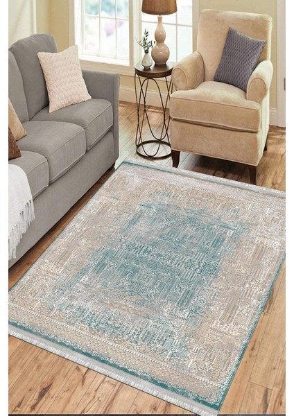 Eskitme Bohem Desen Makinede Yıkanabilir Kilim Kaymaz Dot Tabanlı Koridor Antre Halısı 3065A fırsatları