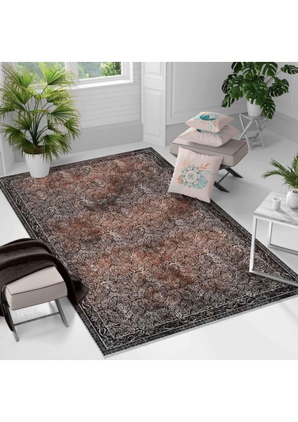 Kaymaz Taban Yıkanabilir Halı – Mutfak, Salon, Yatak Odası Için Modern Dijital Baskı Halı