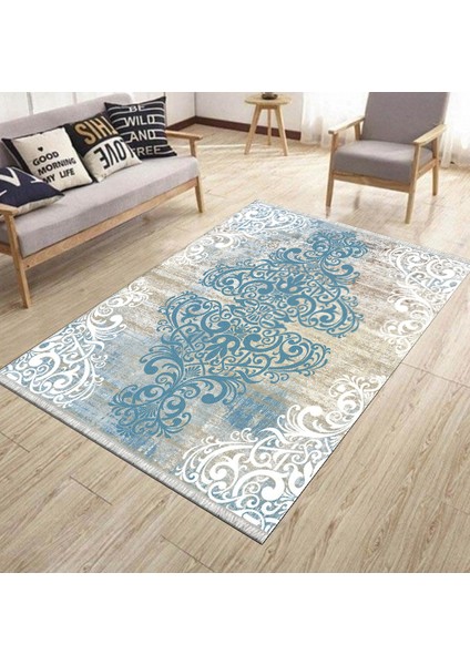 Özel Ölçü Kilim Kaymaz Taban Halı Makinede Yıkanabilir Kilim Dot Tabanlı Salon Halısı 3099E fiyatları