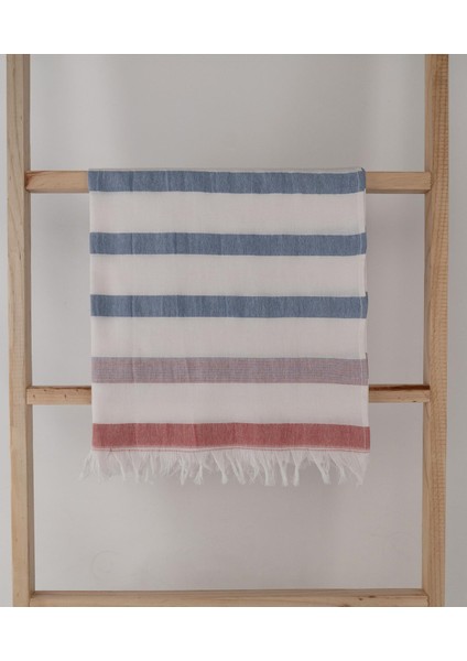 Renkli Çizgili Desenli Hafif Çok Amaçlı 70X140 cm Peştamal Baveno