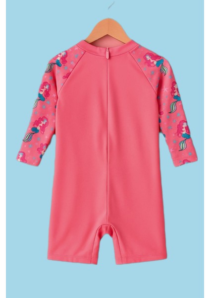 Kız Cocuk Uzun Kollu ve Fermuarlı Mayo 2 -10 Yas 11903 fiyatları