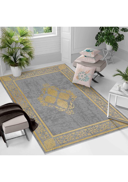 Kaymaz Taban Yıkanabilir Halı – Mutfak, Salon, Yatak Odası Için Modern Dijital Baskı Halı