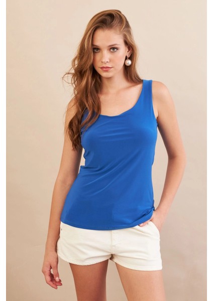 Kadın Saks Basic Bluz LPP1241-90 indirimleri