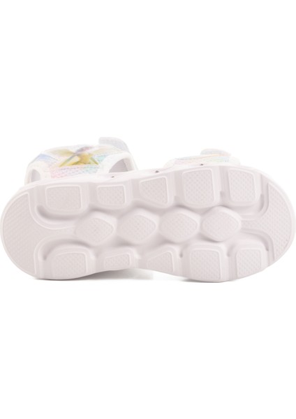 Beyaz Çocuk Sandalet Ba & Ba 018129 P indirimleri