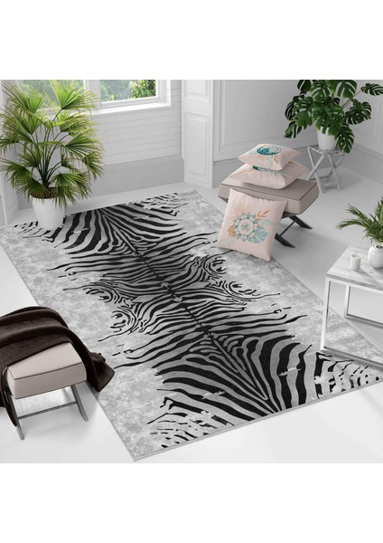 Kaymaz Taban Yıkanabilir Halı – Mutfak, Salon, Yatak Odası Için Modern Dijital Baskı Halı